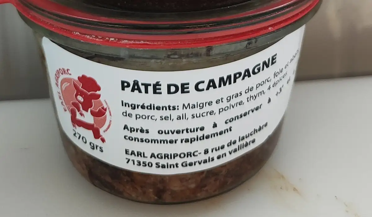 Pâté de campagne 270grs